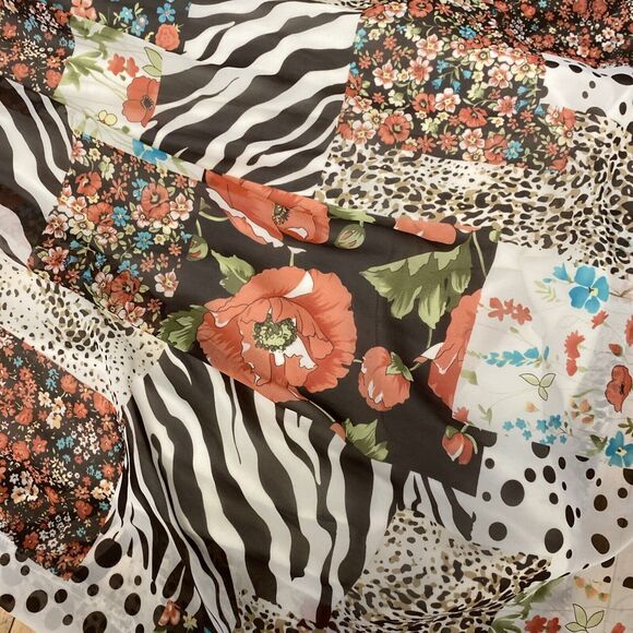 Grass Collection Dress Women’s Size Medium Off Shoulder Maxi Fit N Flare Floral - Picture 8 of 12